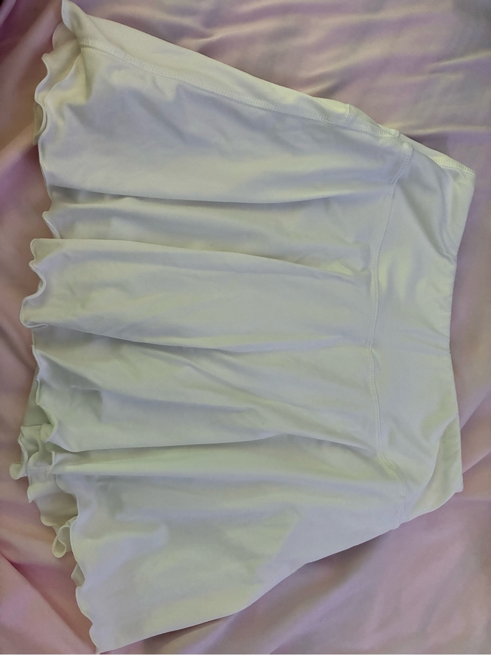 Gottex White Circle Skater Skirt